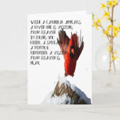 Carte Cardinal du Ciel (Fleur jaune)