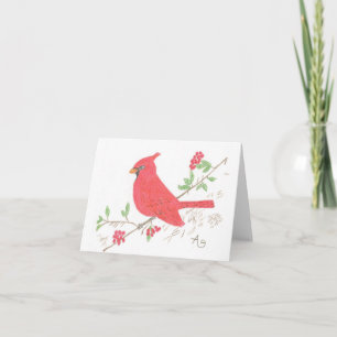 Carte Cardinal Inspirational Note Card