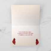 Carte Cardinal pour la Fête des mères (Intérieur)
