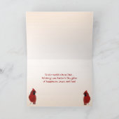 Carte Cardinal pour la Fête des pères (Intérieur)