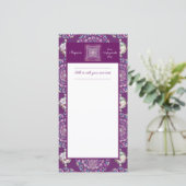 Carte Cardinal rouge Rosace (Debout devant)