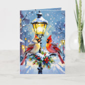 Carte Cardinal Themed Personalized Christmas (Devant)