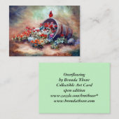 Carte cardinale de débordement d'art (Devant / Derrière)