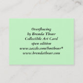 Carte cardinale de débordement d'art (Dos)