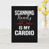 Carte Cardiology Heart Surgery Heartbeat (Fleur jaune)