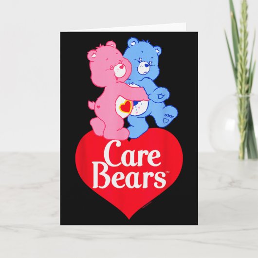 Carte Care Bears Love-a-lot Bear & Grumpy Valentine  (Devant)