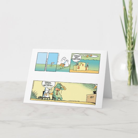 Carte Caricature De Blessure Sportive Se Bien Bientôt (Devant)