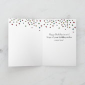 Carte Caricature de l'année Golden Retriever (Intérieur)