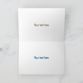 Carte Caricature de lézard rouge (Intérieur)