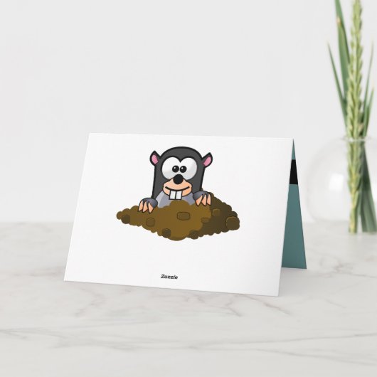 Carte Caricature de Mole (Dos)