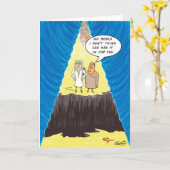 Carte Caricature de Moses (Fleur jaune)