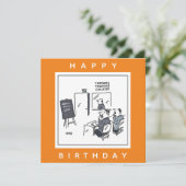 Carte Caricature du Collège de formation des enseignants (Debout devant)