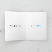 Carte Caricature en bécasseau mignon (Intérieur)