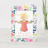 Carte Caricature Sassy pour femme Snarky Funny (Devant)