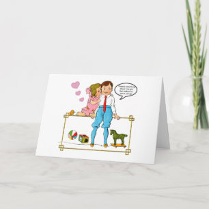 Carte Caricature Vintage