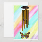 Carte Carillon Colorée (Devant / Derrière)
