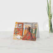 Carte Carl Larsson - Karin Reading (Devant)