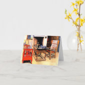 Carte Carl Larsson - Peek-a-Boo (Fleur jaune)