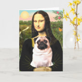 Carte Carlin 3 (fawn) - Mona Lisa (Fleur jaune)