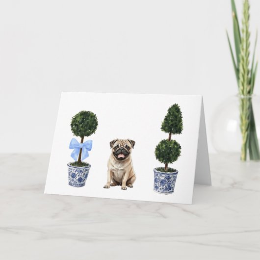 Carte carlin Chien Chien Chien Chien Chien Topien  (Devant)