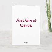 Carte carlin d'anniversaire heureux (Dos)