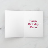 Carte carlin d'anniversaire heureux (Intérieur)