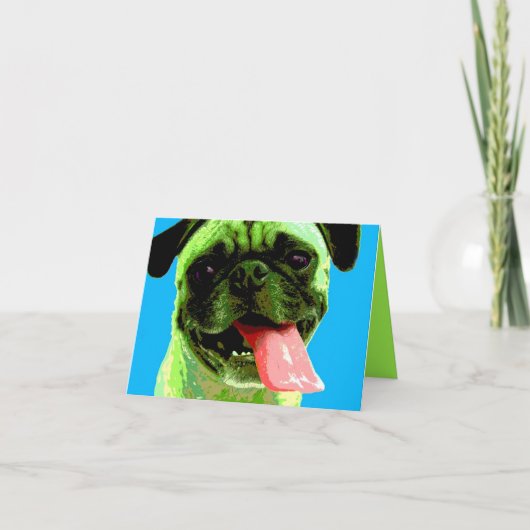 Carte Carlin Pop Art (Devant)