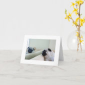 Carte Carlins miroir (Fleur jaune)