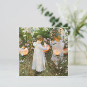 Carte Carnation, Lily, Lily, Rose Par John Singer Sargen (Debout devant)