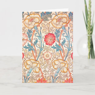 Carte Carnation, William Morris