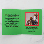 Carte Carnivore lion Christmas holiday  (Intérieur)