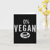 Carte Carnivores Vegan - Barbecu (Fleur jaune)