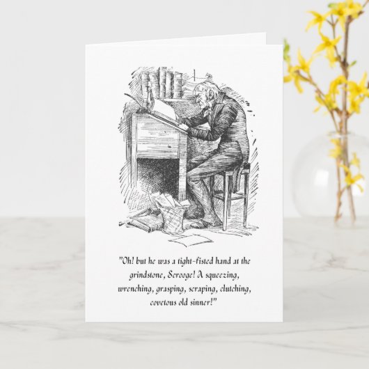 Carte Carol de Noël (Fleur jaune)