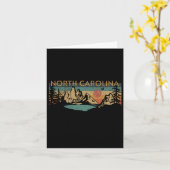Carte Caroline du Nord (Fleur jaune)