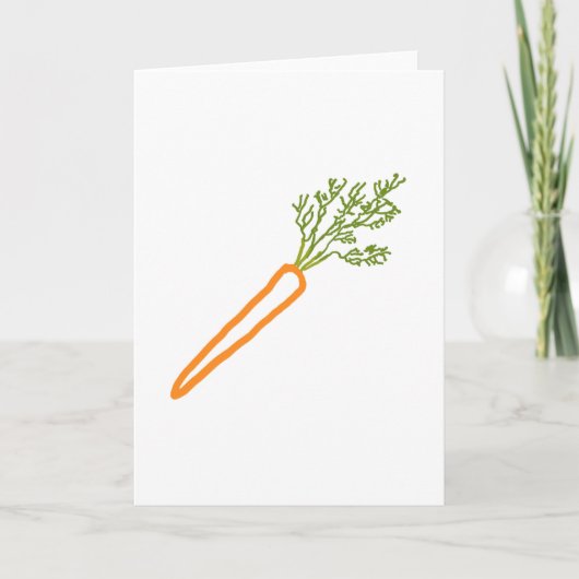 Carte Carotte (Devant)