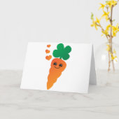 Carte Carotte (Fleur jaune)