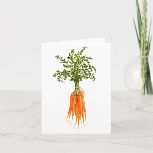 Carte Carottes de bébé (Devant)