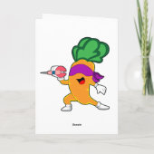 Carte Carottes fléchettes (Dos)