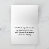 CARTE "CAROUSEL" SISTER MEMORIES ON YOUR BIRTHDAY (Intérieur)