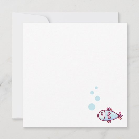 Carte Carpe Saint c'est Noël (Dos)