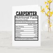 Carte Carpenter (Fleur jaune)