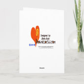 Carte Carpenter femme, Carnet d'anniversaire du construc (Dos)