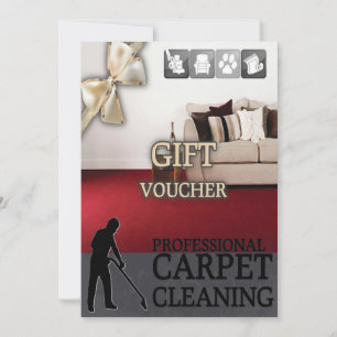 Carte Carpet Cleaning Service Gift Voucher