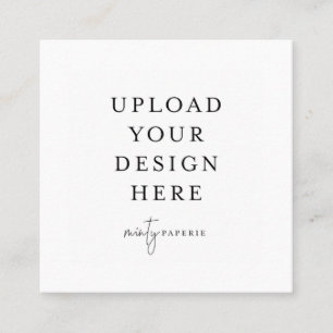 Carte Carré 2,5 pouces x 2,5 pouces