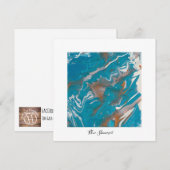 Carte Carré Art by Heather (Devant / Derrière)