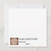 Carte Carré Art by Heather (Dos)