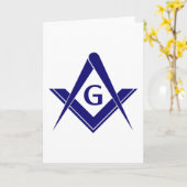 Carte Carré et boussoles modernes (Fleur jaune)