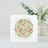 CARTE Carré plat CRAZY (Debout devant)