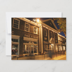 Carte Carré Shaker à la nuit - 1