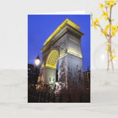 Carte carrée de Washington (Fleur jaune)